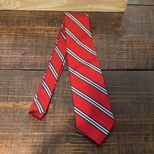 Vintage Brooks Brothers BB#1 Rep Tie (Red and Black Stripe)